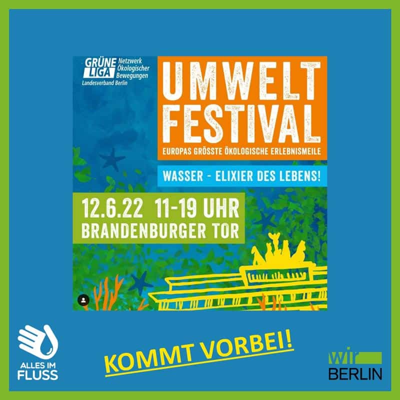 AIF und wirBERLIN auf dem Umweltfestival am 12. Juni 2022.