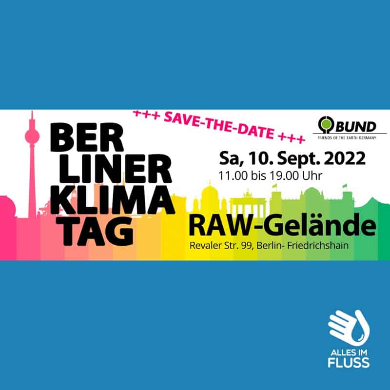 ALLES IM FLUSS beim Berliner Klimatag
