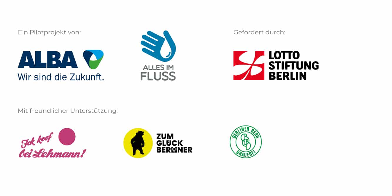Förderer und Unterstützer der Berliner Kronkorken-Sanmel-Aktion