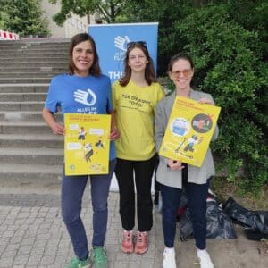 Release der neuen Vape-Kampagne beim Cleanup zum Tag der Umwelt