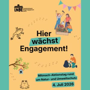 Mitmach-Aktionstag rund um Natur- und Umweltschutz am 4. Juli