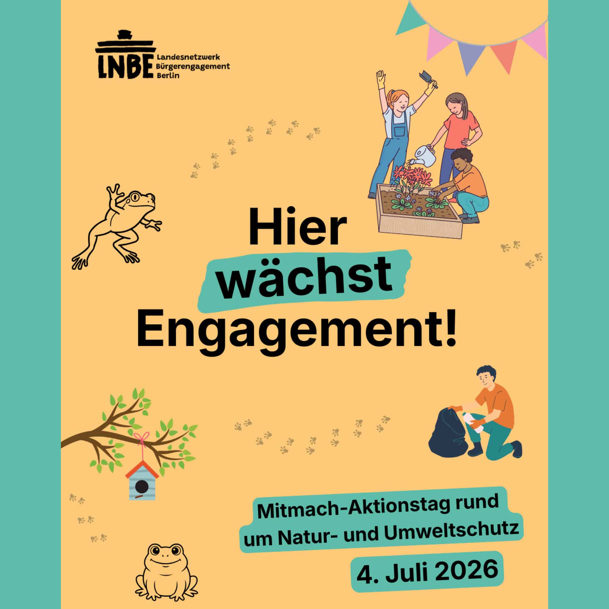 Mitmach-Aktionstag rund um Natur- und Umweltschutz am 4. Juli