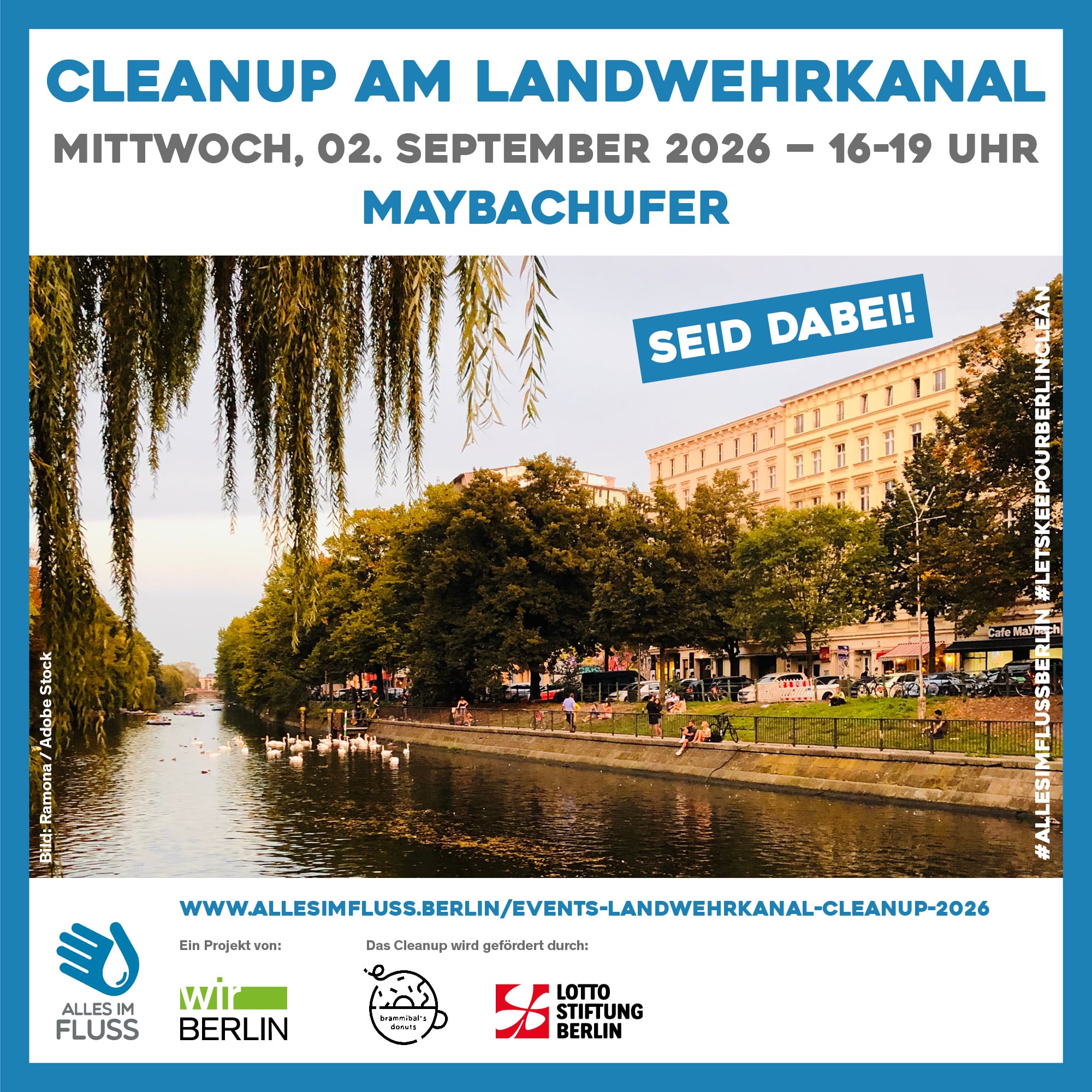 Cleanups am Landwehrkanal 2026